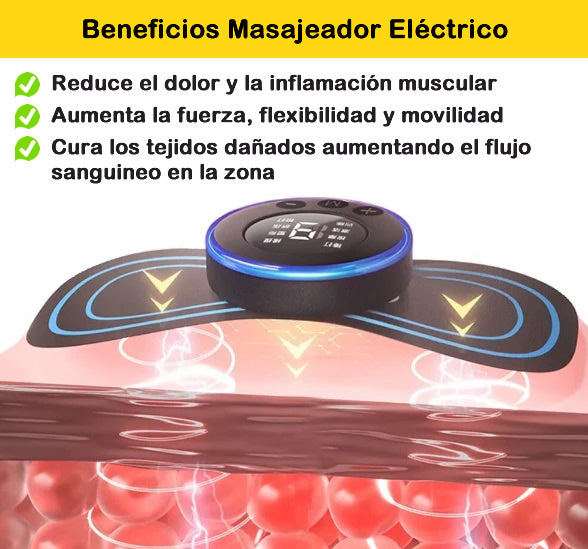 Combo Almohada Ortopédica y Masajeador Portátil